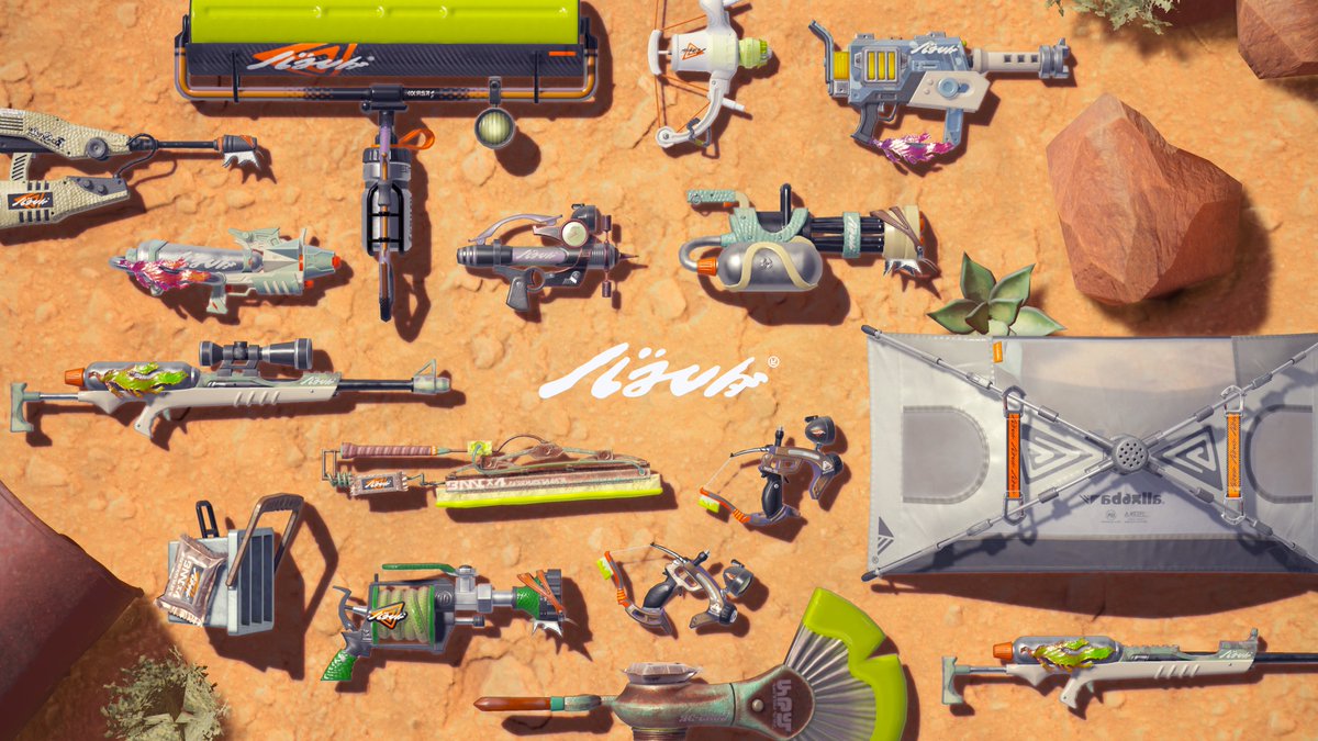 SplatoonITA's tweet image. Qui vediamo degli scatti ravvicinati dei nuovi equipaggiamenti, chissà che sorprese ci riserveranno sul campo di battaglia!