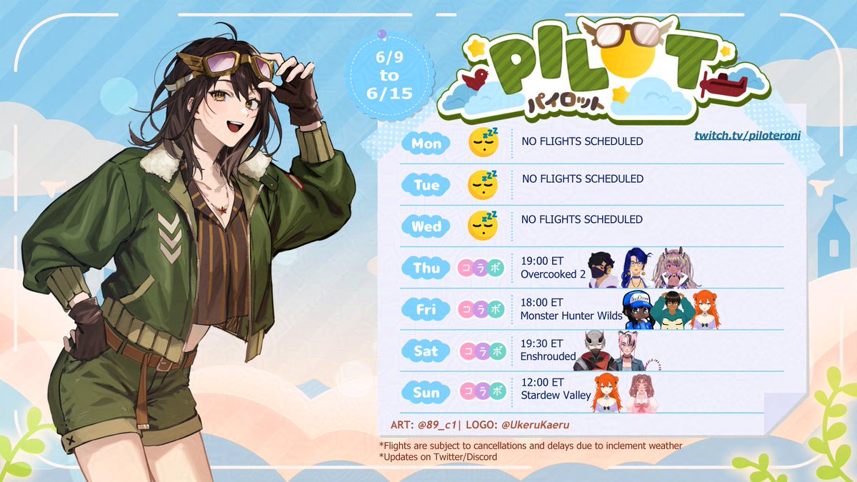 pilot ☁️🛩️ 「Vtamini🎶Producer」「CozyCult Member」 tweet media