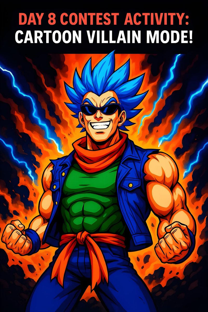 D0xedDevi0's tweet photo. 😈DAY 8 CONTEST ACTIVITY: QOTD – CARTOON VILLAIN MODE!😈
It’s time to embrace your inner menace… but make it cartoonishly petty 🦹♂️💅
🔥Today’s Challenge:
You’ve become a cartoon villain with a super ridiculous, low-stakes evil plan.
🎭Tell us:
Your villain name
What petty chaos you're unleashing on the world
👀 Think toothpaste-swapping, pizza crust-stealing levels of evil. The pettier, the better.
📤How to Enter:
Reply to this post with your most creative, hilarious answer.
Bonus points if you make the community laugh 😆
🎁 Top entries = bonus contest points + villain clout
⏳ You have 24 hours to unleash your chaos.
Let the petty evil rise! #COMEGETSOME
#NUKEMonBASE #CartoonVillainChallenge
☢️Website: https://t.co/EKQhRFVXjS
☢️Telegram: https://t.co/F9yJi3gujT