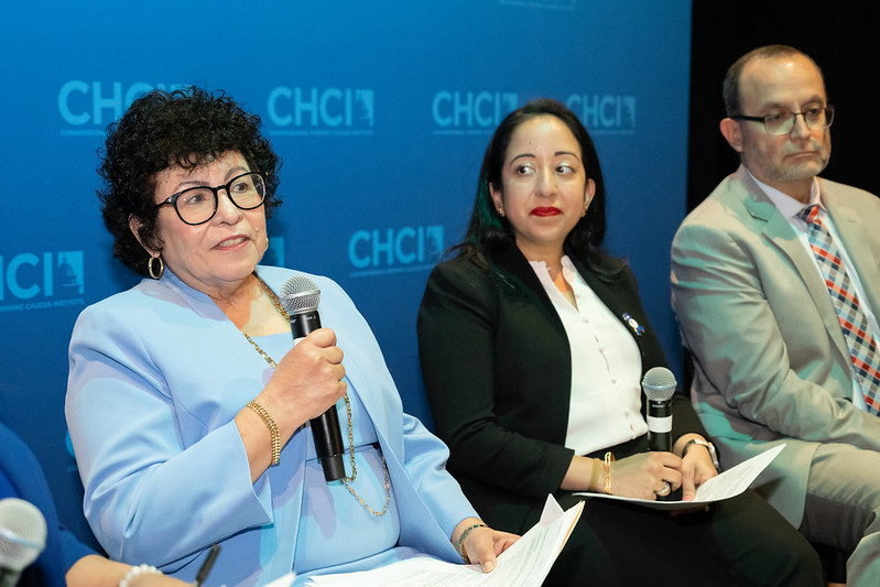 Heart disease is the #1 killer in the Latino community.

At the #CHCIHealthSummit, Dr. Elena Rios joined a panel on cardiovascular care &amp; stroke prevention, calling for culturally competent care, prevention, &amp; equity-driven solutions. #LatinoHealth #HealthEquity