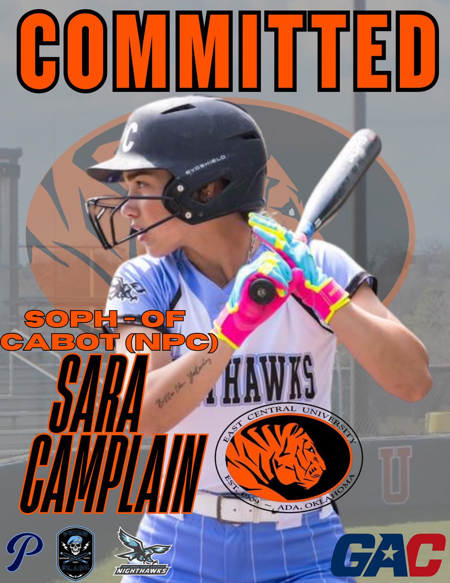 I’m incredibly excited and grateful to announce my commitment to continue both my academic and athletic journey at East Central University! My time at National Park College has been truly unforgettable, I will forever be thankful! 🧡🐅 <a href="/CoachWyattECU/">Autumn Wyatt</a> <a href="/ar_prime_sb/">ARPrimeSB</a>