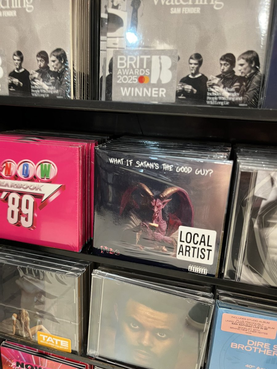Now in stock - What If Satan’s The Good Guy by local band FIDO. Come grab a copy and support your local music scene! #shrewsbury #shropshire