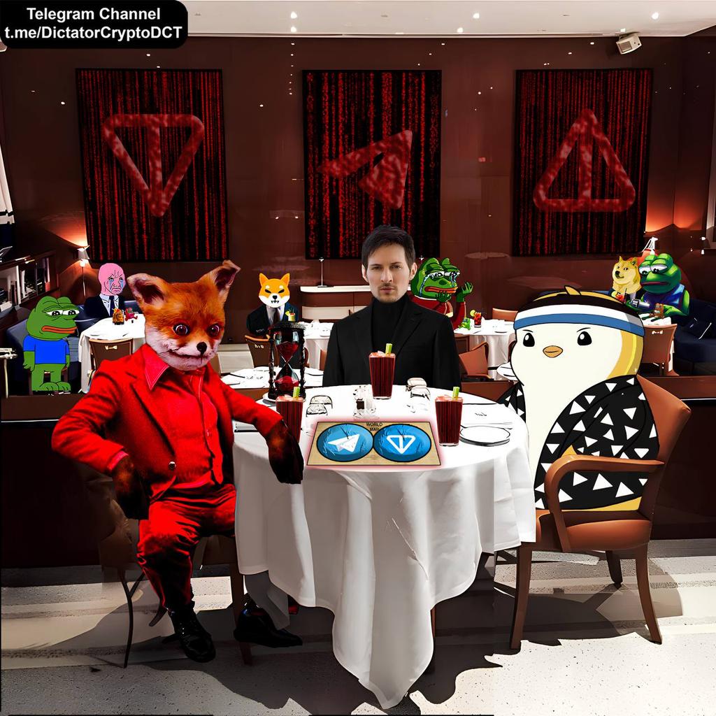 IgorM_DCripto's tweet photo. @LucaNetz @pudgypenguins Ave, Dictator Crypto!
Update Financial System
#DictatorCrypto #UpdateFinancialSystem #TON #TonCoin #NotCoin @notcoin @ton_blockchain @durov @telegram @elonmusk https://t.co/ZS3OvD5BfY