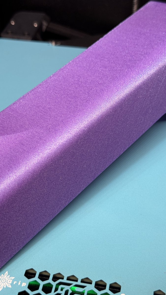 SharkWitLasers's tweet image. 🤯 I’m loving this color.
ASA - Prince Of Purple / Ambrosia Filament that I got from @West3DPrinting
Printed on the @Prusa3D Core One.
#3DPrinting #3dp