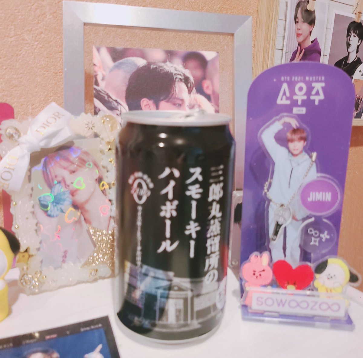 落ち着かないからとりあえずハイボール飲んでみたり……
家出もよそ見もなく、
パクジミンな1年半だったよ！！！！！
 #WeAreBack