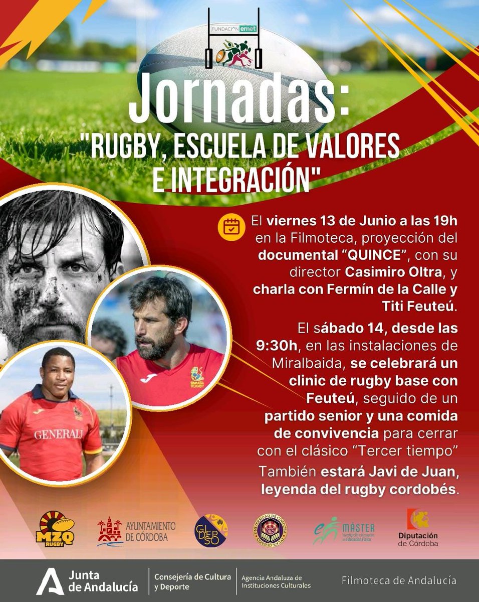 Si no pudiste ver QUINCE en cines, no te pierdas este viernes a las 19h en la Filmoteca de Córdoba con charla coloquio de Fermín de la Calle, Titi Feuteu y Javi de Juan.