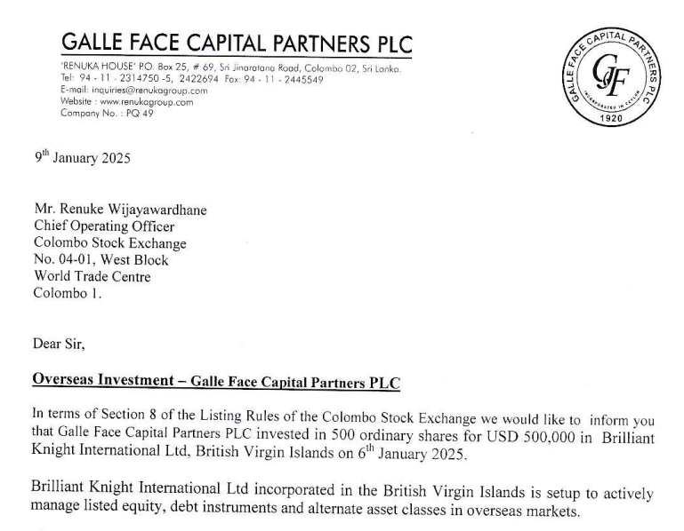 Channa_Amare's tweet image. Unfortunately, #WAPO's complete portfolio details are only disclosed in its Annual Report

But as at 31 March 2025, WAPO held 3.5 mn shares of #HNB and 105,000 shares of #CTC

In Jan 2025, WAPO also invested US$0.5 mn in a BVI company that invests in overseas markets

#CSE #lka
