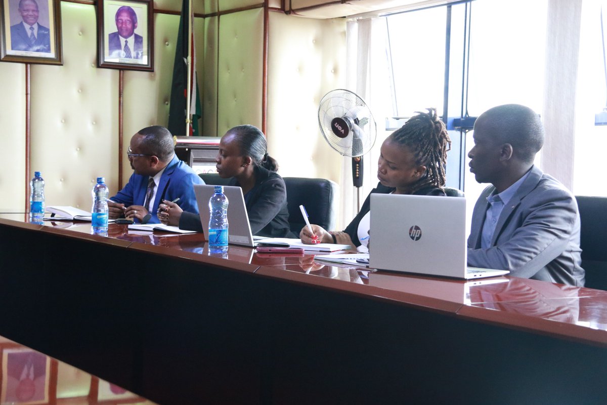 A delegation from the Office of the Auditor-General Zambia is on a benchmarking visit to the Office, to learn about its planning, monitoring and evaluation. 
#EnhancingAccountability