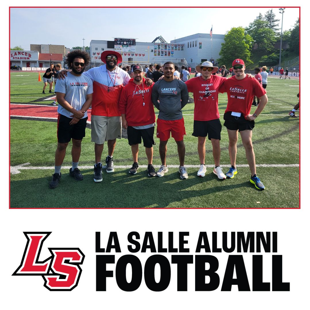 The 2025 Summer practice season for LS Football is officially underway, and we're thrilled to introduce our new def. staff, comprised entirely of Lancer Football alumni!

Check out the full story here:
lasallelanceralumni.net/alumni-news/

#LancerAlumni
#LancerFootball
#LRD
#BrothersForLife