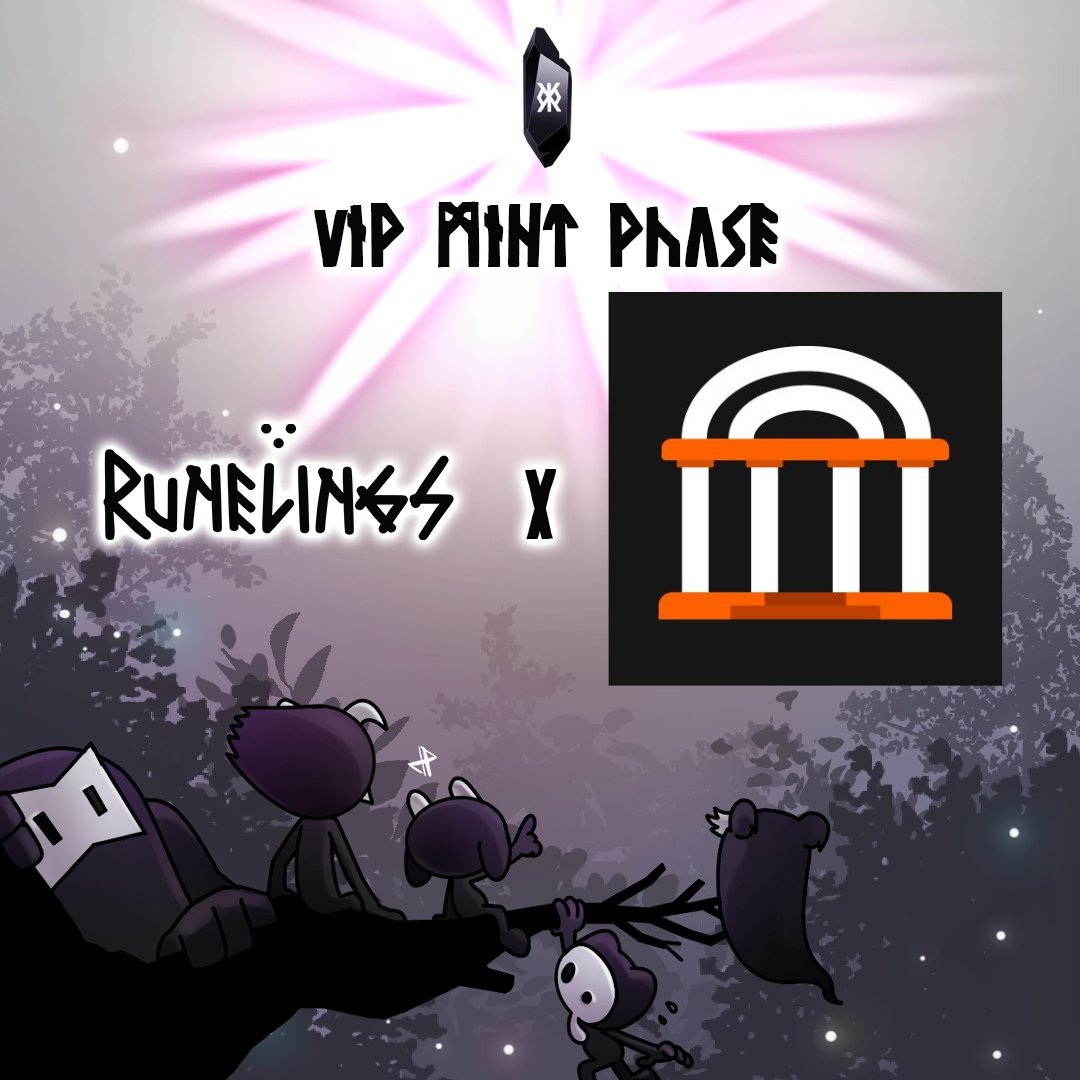 <a href="/Conclave_io/">Conclave</a>  &amp; <a href="/RunelingsBTC/">Runelings</a> join forces to Make Bitcoin Fun Again 🟧
Secured VIP MINT spots for a huge Ordinals event, with a post-mint giveaway of $1M+ in prizes: BTC, top Runes &amp; legendary Ordinals.
Proud to collab with <a href="/RunelingsBTC/">Runelings</a> &amp; <a href="/_BuoyantCapital/">Buoyant Capital</a> to boost Bitcoin!