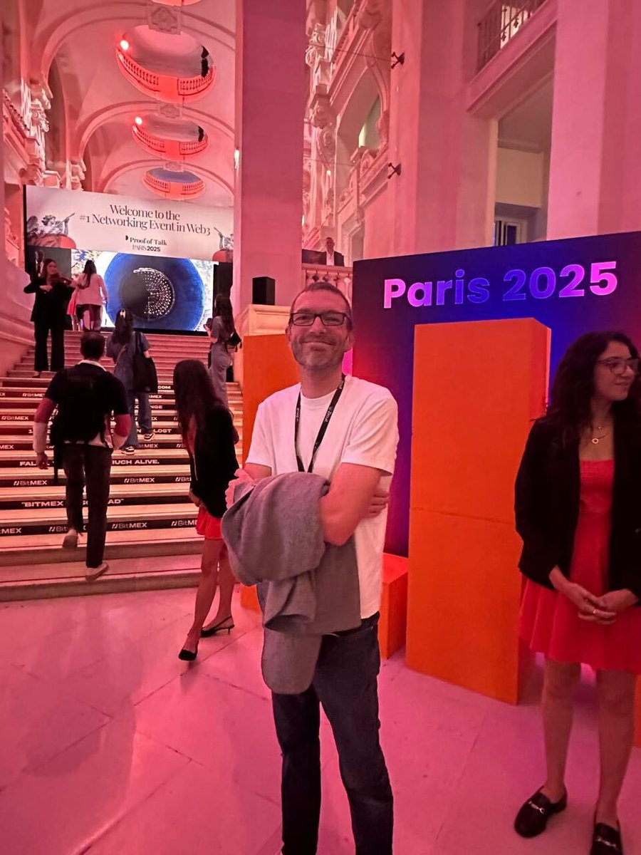 tadkis's tweet image. Day 1 at #ProofOfTalk2025 in Paris! 🇫🇷 Dan Hughes (@fuserleer), founder &amp;amp; CTO of #RadixDLT, is here connecting with some of the biggest names in Web3, DeFi, and blockchain tech. Excited to see what partnerships and ideas come out of today’s panels and meetings!

Radix is pushing