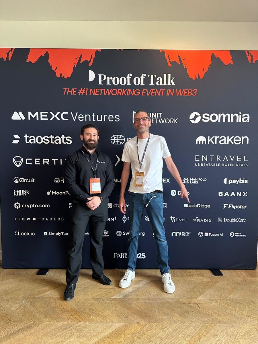 tadkis's tweet image. Day 1 at #ProofOfTalk2025 in Paris! 🇫🇷 Dan Hughes (@fuserleer), founder &amp;amp; CTO of #RadixDLT, is here connecting with some of the biggest names in Web3, DeFi, and blockchain tech. Excited to see what partnerships and ideas come out of today’s panels and meetings!

Radix is pushing