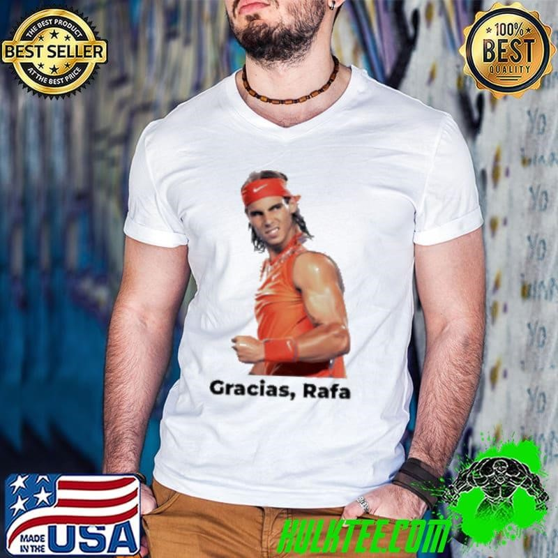 HulkteePremium's tweet photo. Rafael Nadal Tennis Gracias Rafa shirt
Buy Link: https://t.co/noaBYvcaBW
Home: https://t.co/irPBKP5tiJ https://t.co/CcoHaHnbst