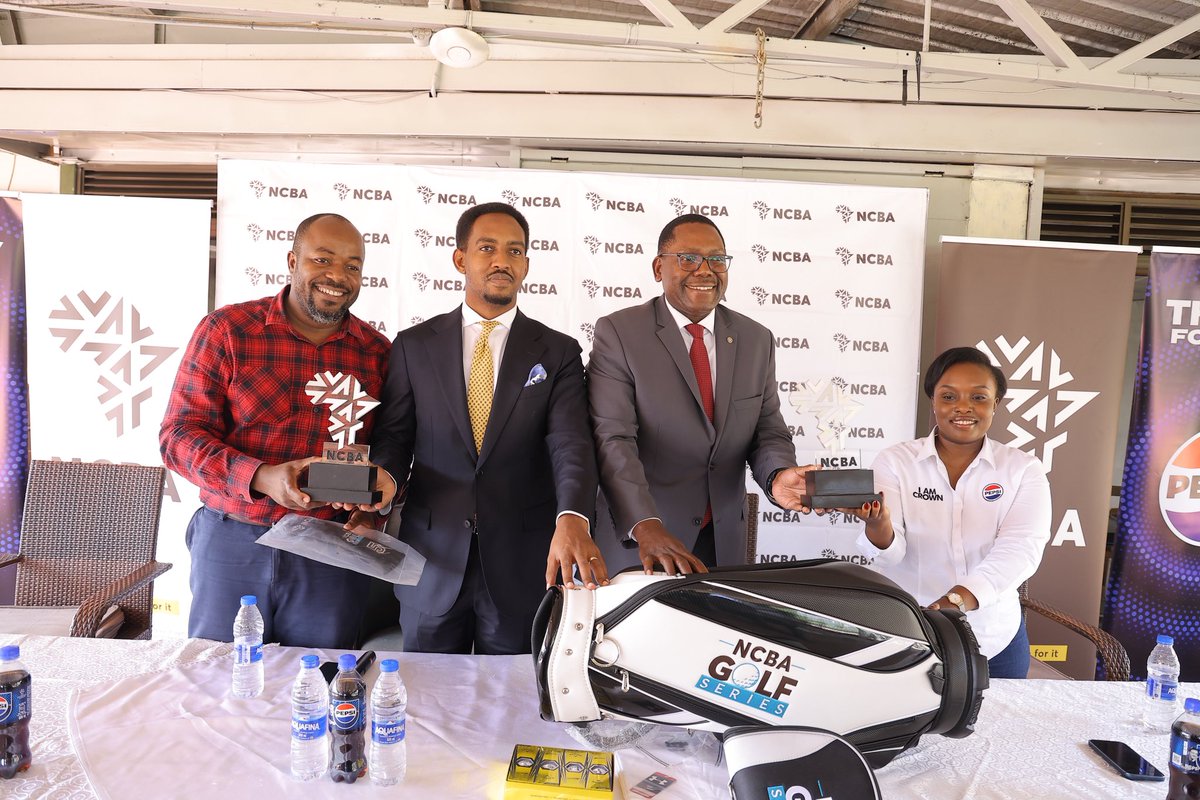 LindaEvelyn_N's tweet image. Thanks to our partners like Crown Beverages, Uganda Breweries and Motorcare Uganda Limited, the #NCBAGolfSeries2025 is on, bigger and better, teeing up unforgettable moments. 

#SwingToGreatness | #GoForlt