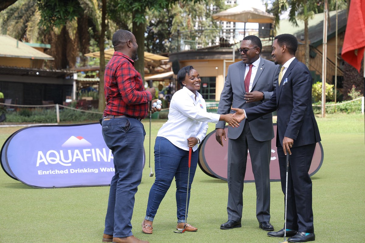 LindaEvelyn_N's tweet image. Thanks to our partners like Crown Beverages, Uganda Breweries and Motorcare Uganda Limited, the #NCBAGolfSeries2025 is on, bigger and better, teeing up unforgettable moments. 

#SwingToGreatness | #GoForlt