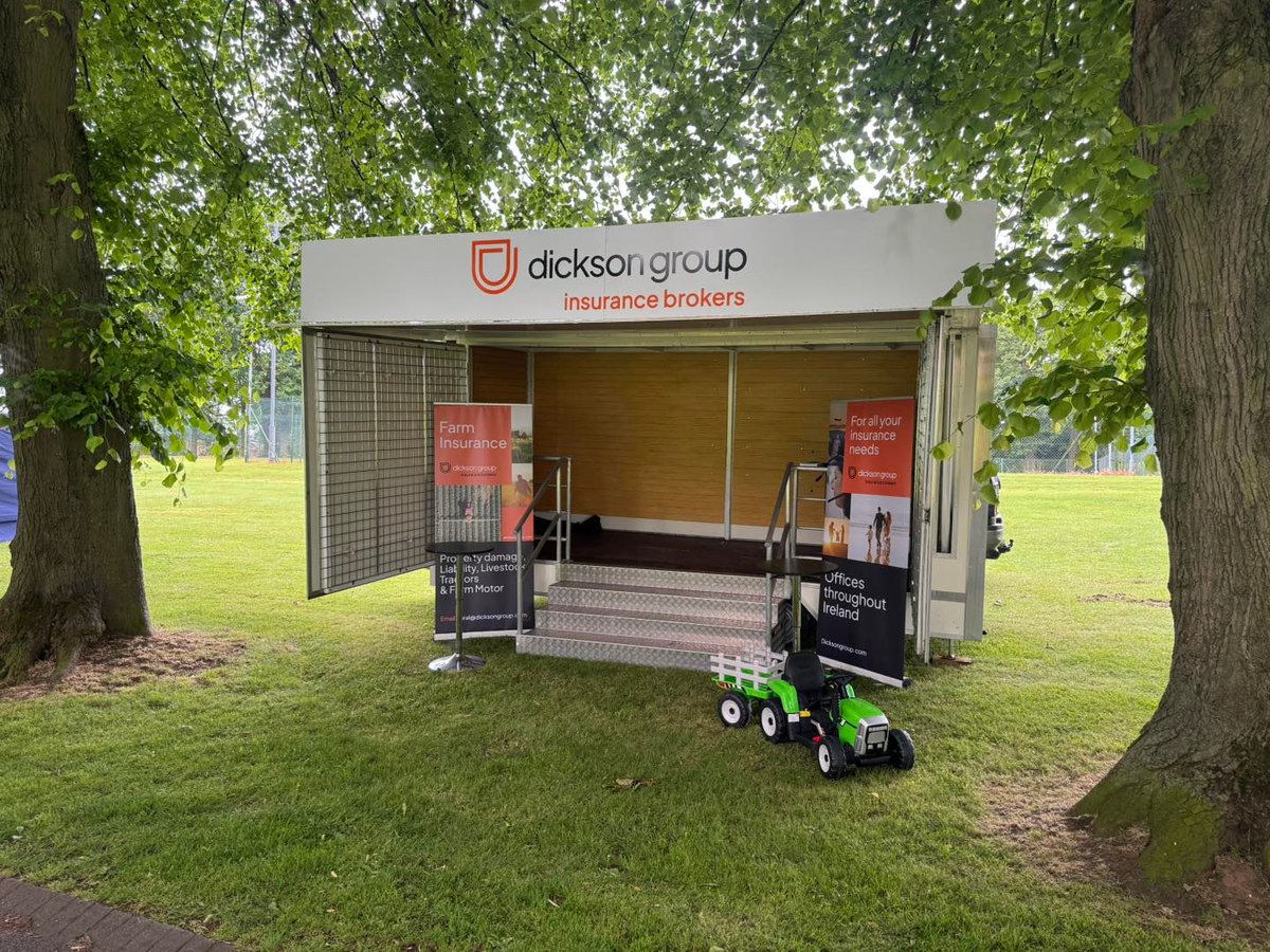 Dickson & Co Insurance Northern Ireland (@_dicksoninsure) on Twitter photo Our Dickson Group stand all set to go first thing in the morning at the Lurgan Show on Saturday. Great weather, great turnout, great day. Onwards to the Armagh Show this Saturday!! (Tractor not to scale). Our Dickson Group stand all set to go first thing in the morning at the Lurgan Show on Saturday. Great weather, great turnout, great day. Onwards to the Armagh Show this Saturday!! (Tractor not to scale).