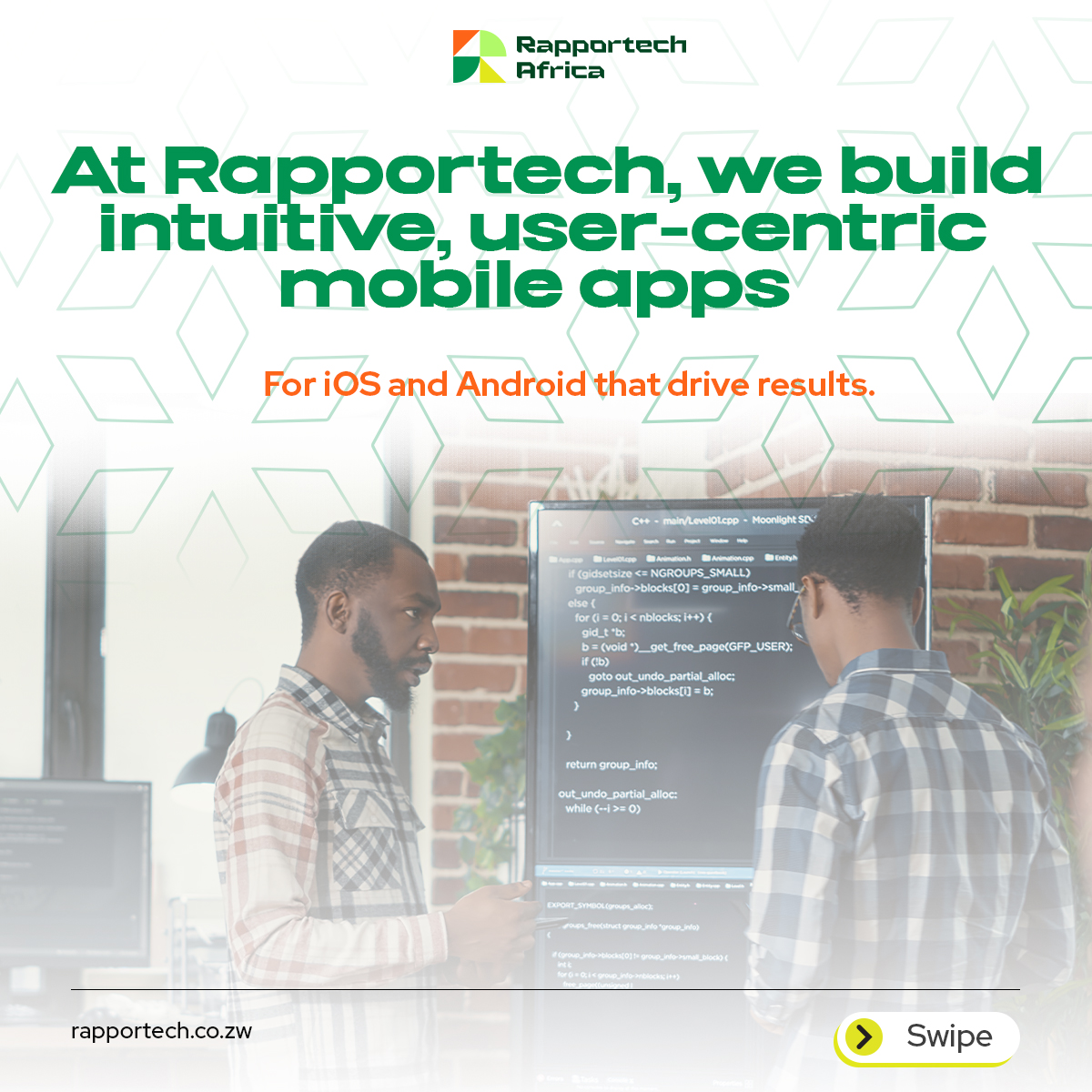 Rapportech263's tweet image. But not just any app. You need a custom solution built precisely for your unique business workflows, your specific challenges, and your target audience. Engineered for your growth.
#CustomAppDev #TailoredSolutions #BusinessTechnology