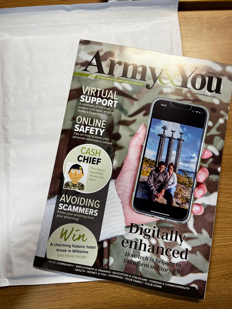 #ArmyNews
Our summer edition of Army&amp;You is heading to your SFA
Access our online version here 👇
issuu.com/armyandyoumag/…

Alternatively, if you aren’t living in SFA sign up for one here 👇
uk.surveymonkey.com/r/78WTSL3
