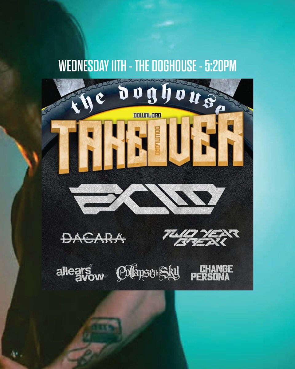 Change Persona (@changepersona) on Twitter photo One day to go until <a href="/DownloadFest/">Download Festival</a> 🤘
Come check us out at 5:20pm on The Doghouse stage tomorrow 🔥 One day to go until <a href="/DownloadFest/">Download Festival</a> 🤘
Come check us out at 5:20pm on The Doghouse stage tomorrow 🔥