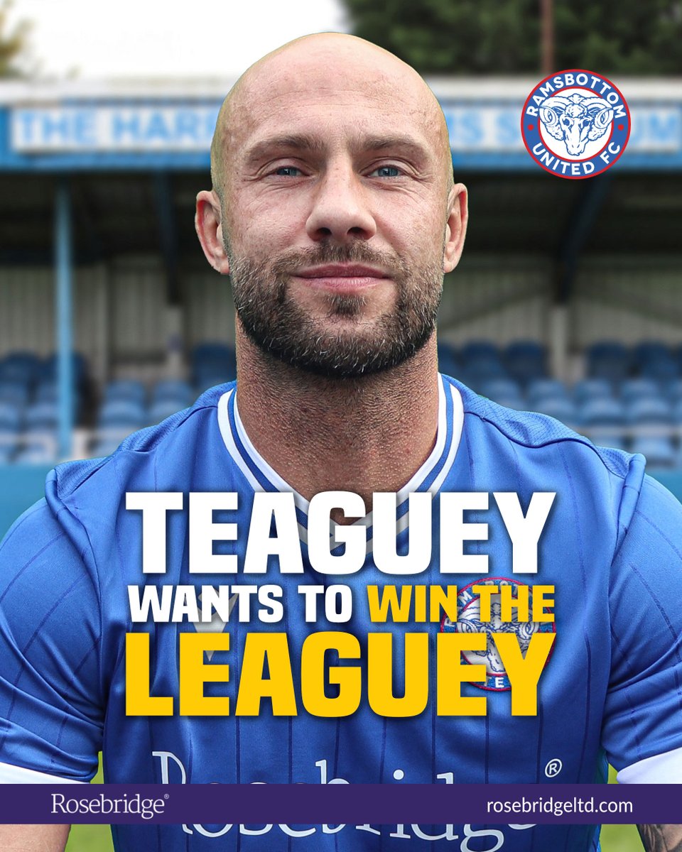 𝗔𝗡𝗢𝗧𝗛𝗘𝗥 𝗬𝗘𝗔𝗥 𝗙𝗢𝗥 𝗦𝗞𝗜𝗣𝗣𝗘𝗥 𝗧𝗘𝗔𝗚𝗨𝗘

We are delighted to announce that Andrew Teague has agreed to continue with the Rams for the forthcoming 2025/26 season.

"Last season was about helping the current squad improve while learning from the manager in my