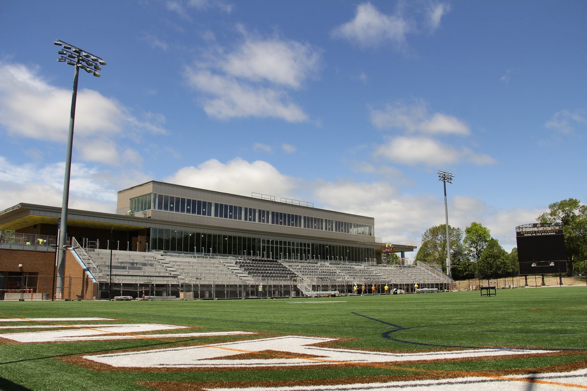 A new era for Bryant Athletics begins!
 
Introducing the Navigant Credit Union Fieldhouse: a 43,000 sq. ft. state-of-the-art facility that’s redefining what it means to be a Bulldog student-athlete. Nestled between Beirne Stadium and Bryant's pro-level sports fields, this dynamic