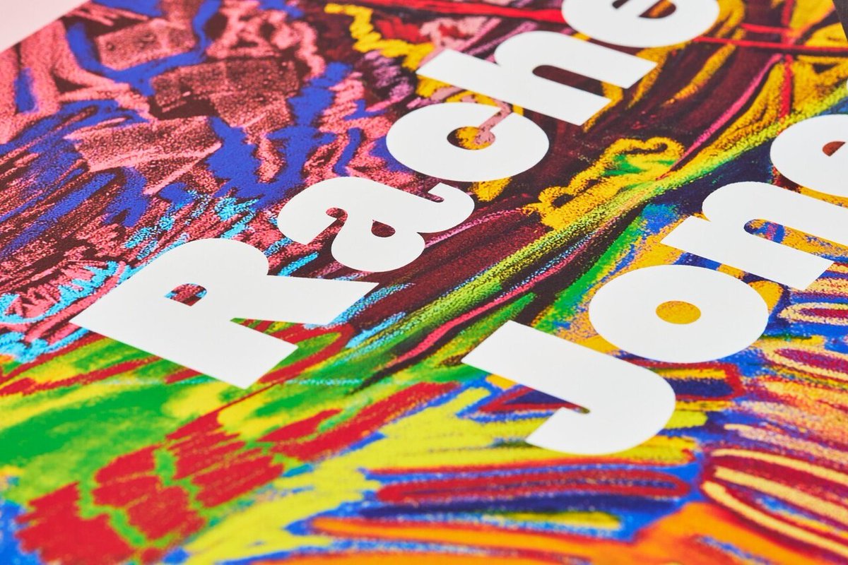 Details of 'say cheeeese', the first monograph dedicated to the work of Rachel Jones.

Published in 2023 to accompany her solo exhibition at Chisenhale Gallery, the book captures a pivotal moment in her practice.

Available now on our website and also on… instagr.am/p/DKuO0N1xIa-/