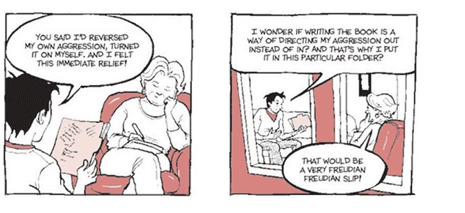 When a psychoanalyst who has been psychoanalyzed writes about psychoanalysis, life comes full circle...again.

Some of our members have achieved this level of meta-psychoanalysis. See their work at 
apsa.org/dispatches

#APsA #psychoanalysis #funny #author