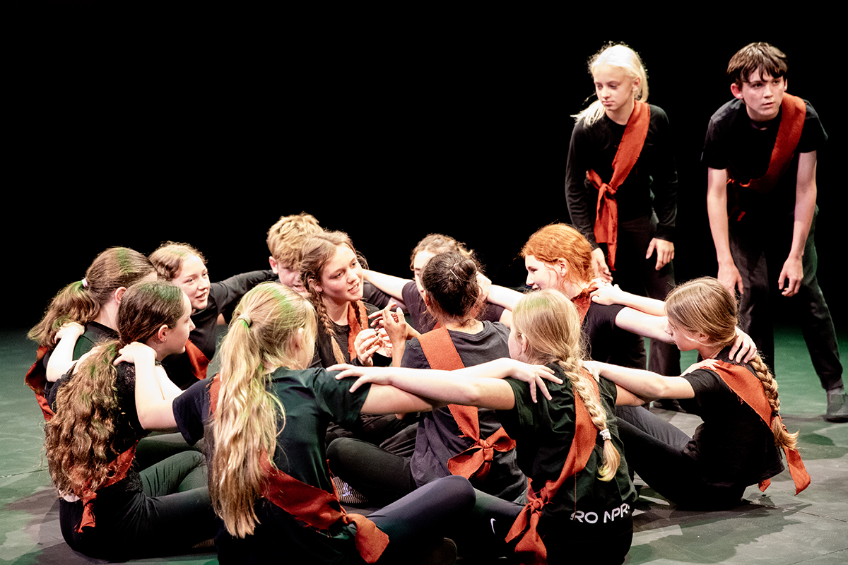 Last night, 1st and 2nd Years took to the stage to perform 'The Promise,' an adaptation of an old Balinese folktale written by Ben Oldfield. Tickets are still available for tonight’s performance &gt; burrelltheatre.com/whats-on/