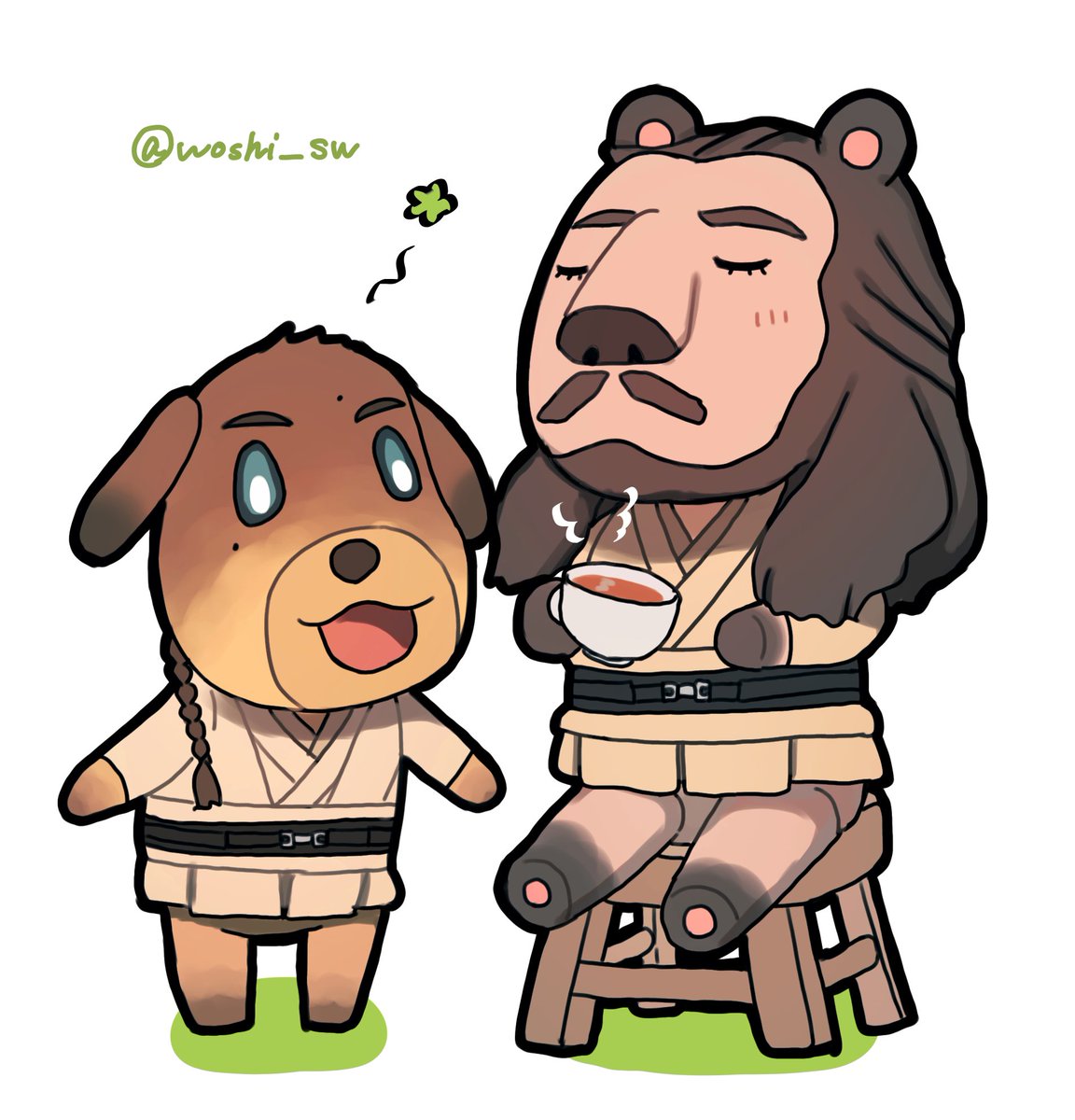 woshi_sw's tweet photo. QO
どうぶつの🌳🍃パロ🦁🐶 https://t.co/xV31rH1jYN