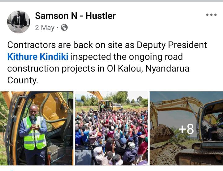 Ruto_nated's tweet image. Contractors wako site—not on one road, but on dozens nationwide. This is not a PR stunt. It&apos;s a coordinated push to finish what was started and open new routes for trade and movement. #WantamRoadProjects