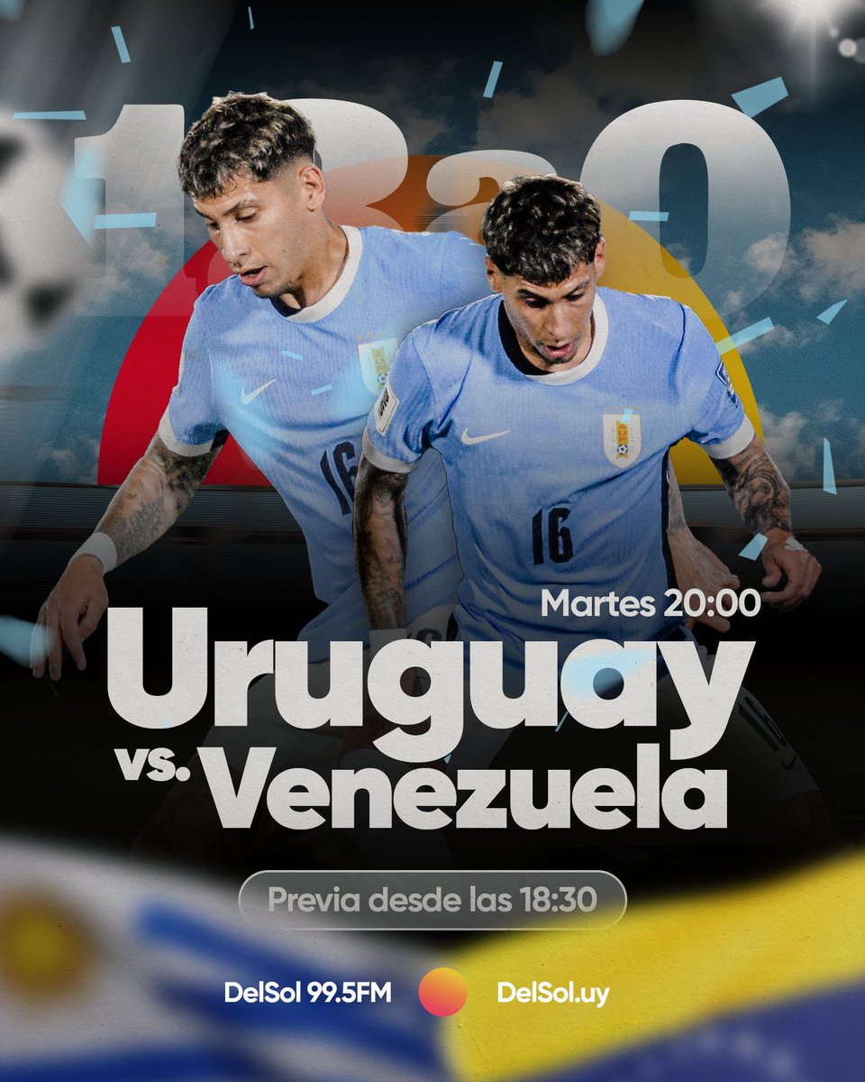 ⚽ Juega la celeste y lo vivís en <a href="/treceacero/">⚽️ 13a0</a> 🇺🇾
  
📲 delsol.uy/relato
📻 99.5 FM