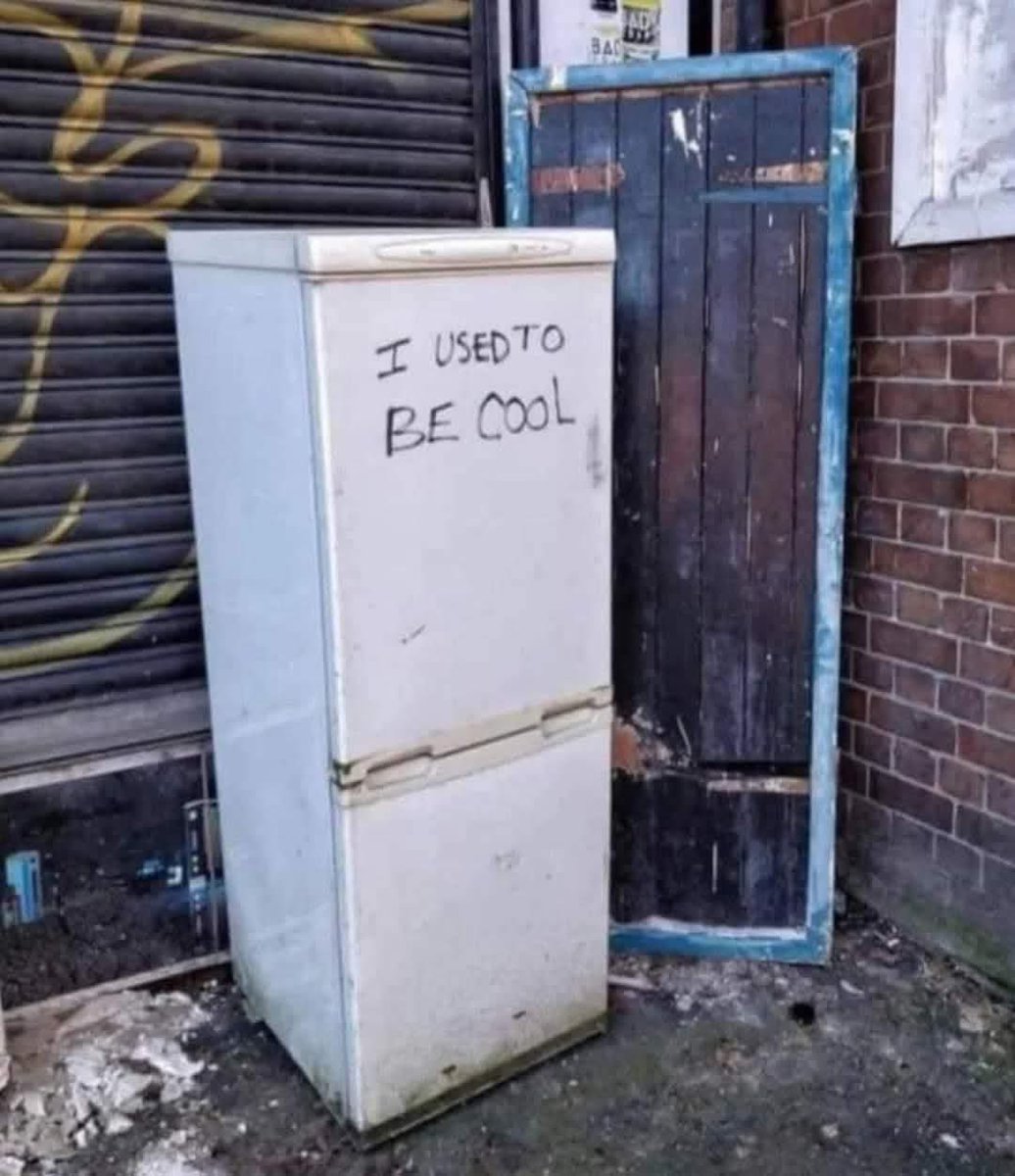 Me too fridge. Me too. 😔