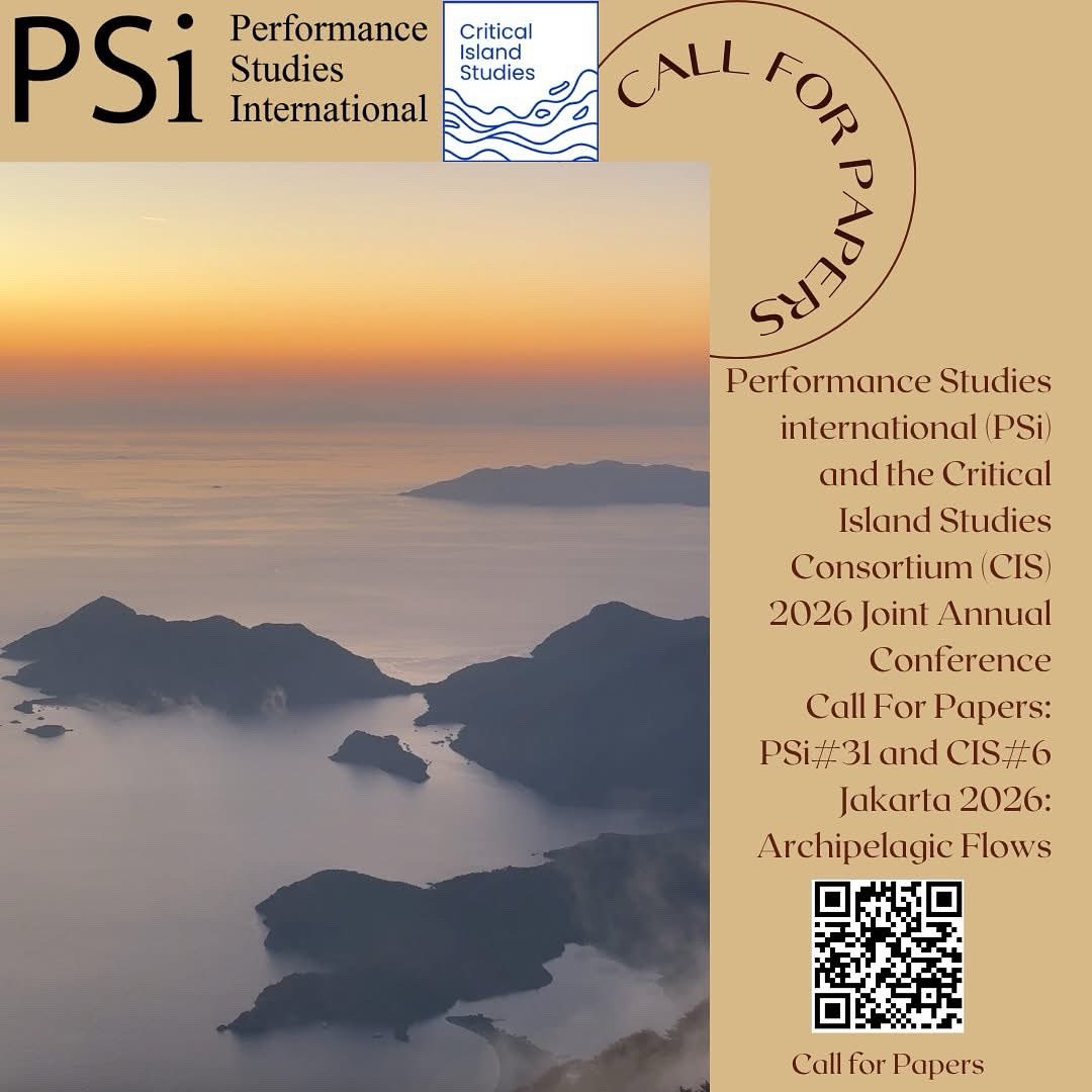 𝐅𝐨𝐫 𝐏𝐚𝐩𝐞𝐫𝐬 ‼️ 

For more information on the Call for Papers and submission portal scan the QR code on the attached image

#PSi31 #CIS6 #callforsubmissions #callforartists #CallForPapers #callforspeakers #conference #performancestudies #performancestudiesinternational