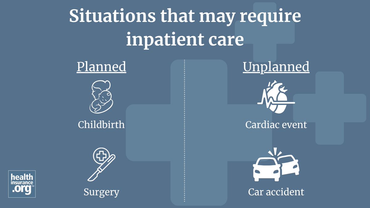 hio_org's tweet image. Not sure when a hospital stay counts as inpatient care? It’s more important than you may think — and it may be the difference between whether your stay is covered or not.
For the breakdown, visit our glossary page here: healthinsurance.org/glossary/inpat…