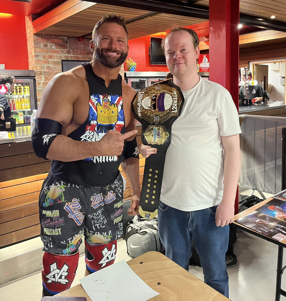 Thomas E. Leslie-Clarke (@thomaslc94) on Twitter photo Two years ago today (10th June 2023) I met one of my favourite Wrestlers for the third time, <a href="/TheMattCardona/">Matt Cardona</a>. Looking forward to meeting you again next year at <a href="/ftlowrestling/">For the Love of Wrestling</a>!! Two years ago today (10th June 2023) I met one of my favourite Wrestlers for the third time, <a href="/TheMattCardona/">Matt Cardona</a>. Looking forward to meeting you again next year at <a href="/ftlowrestling/">For the Love of Wrestling</a>!!