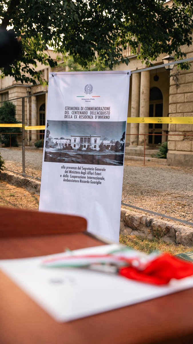 Italy in Iran tweet media