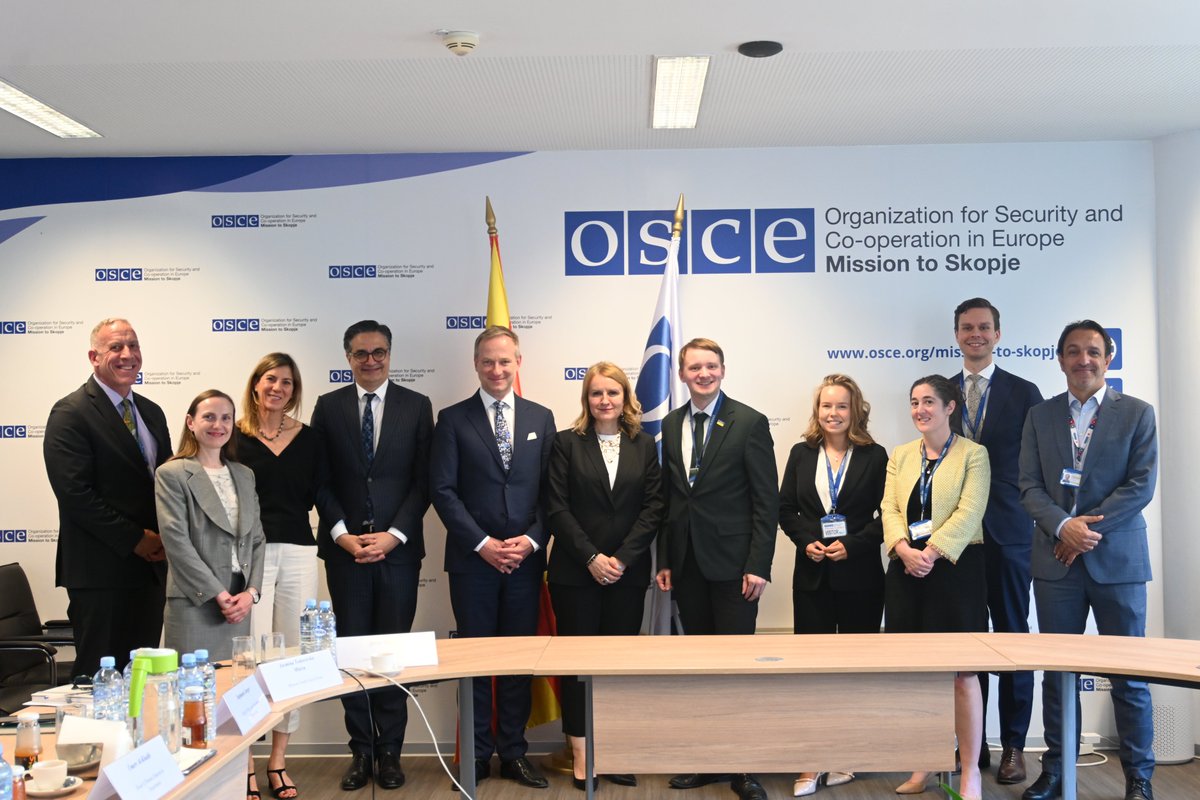 OSCE_Skopje (@osce_skopje) on Twitter photo Today we welcome CiO Special Representative on Youth Santeri Leinonen (<a href="/p_santeri/">Santeri Leinonen</a>) to 🇲🇰.
We're looking forward to two days of engaging discussions on empowering #youth, amplifying their voices, and building inclusive, safe communities. 💬🤝 #YouthPeaceSecurity Today we welcome CiO Special Representative on Youth Santeri Leinonen (<a href="/p_santeri/">Santeri Leinonen</a>) to 🇲🇰.
We're looking forward to two days of engaging discussions on empowering #youth, amplifying their voices, and building inclusive, safe communities. 💬🤝 #YouthPeaceSecurity