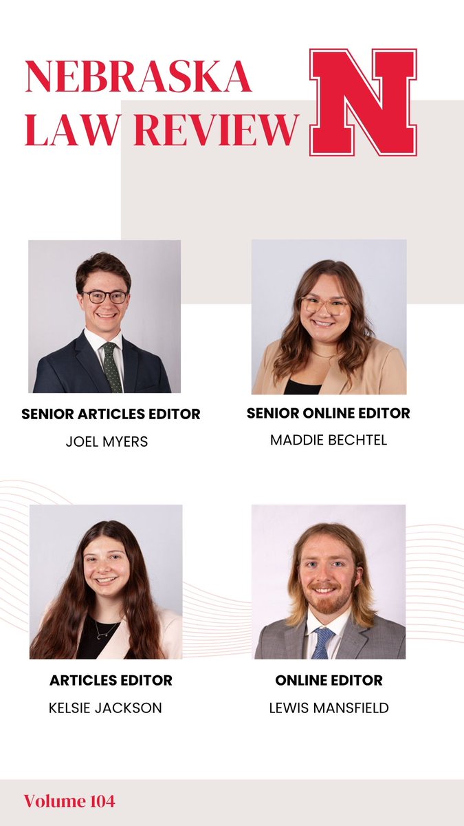 Nebraska Law Review tweet media