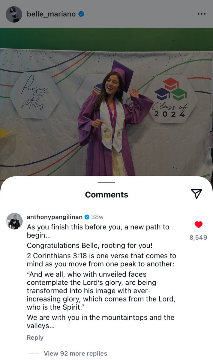 tito anthony’s comments remains top tier!! ❤️