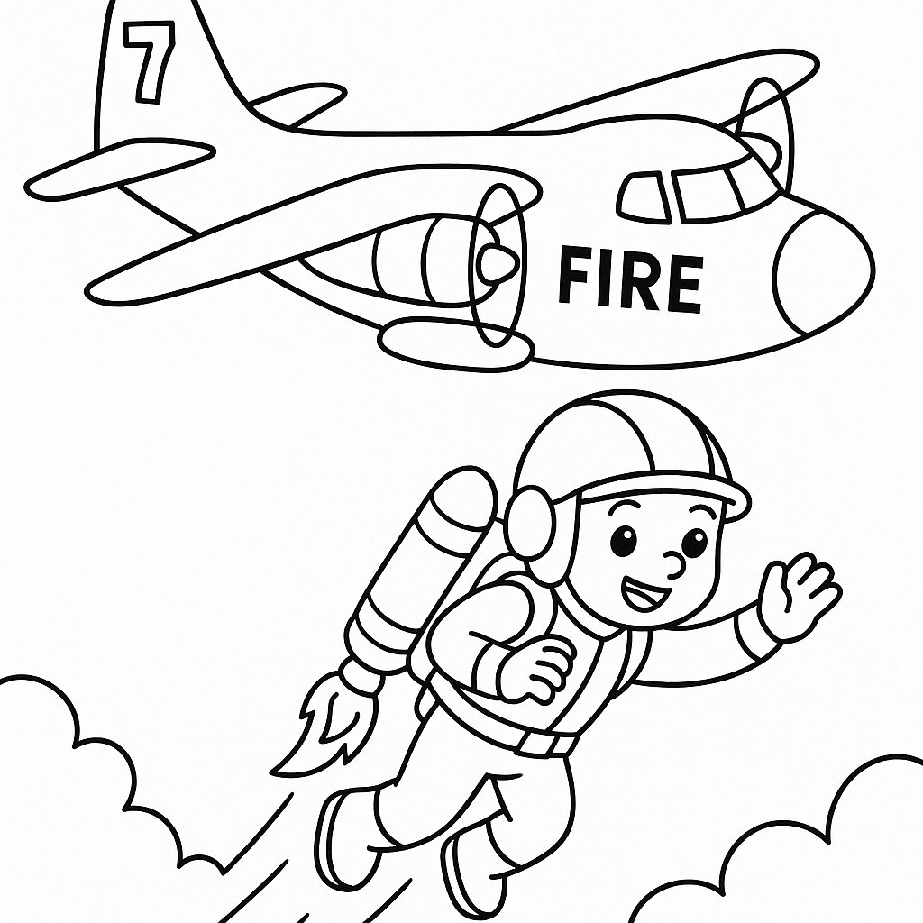 One of my favorite activities is making coloring book pages with my kids using <a href="/ChatGPTapp/">ChatGPT</a>.

They get to be creative and see how prompting the AI works. It's exciting for them (and they get to color at the end!).

Here's the result from this morning's work for my 5 year old boy.