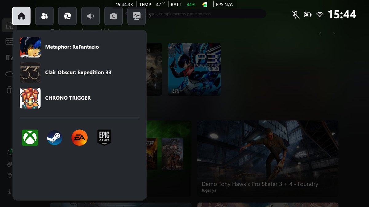 kenshgames's tweet image. probando el modo compacto

#xbox #rogally #CompactMode