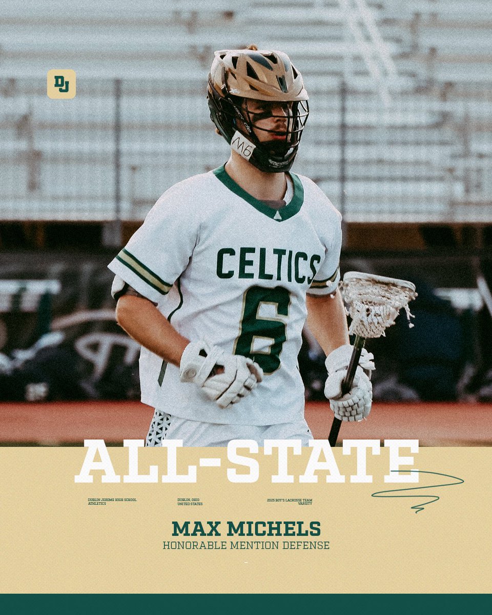 Congratulations to Sr. Defenseman Max Michels on being named Honorable Mention All-State!