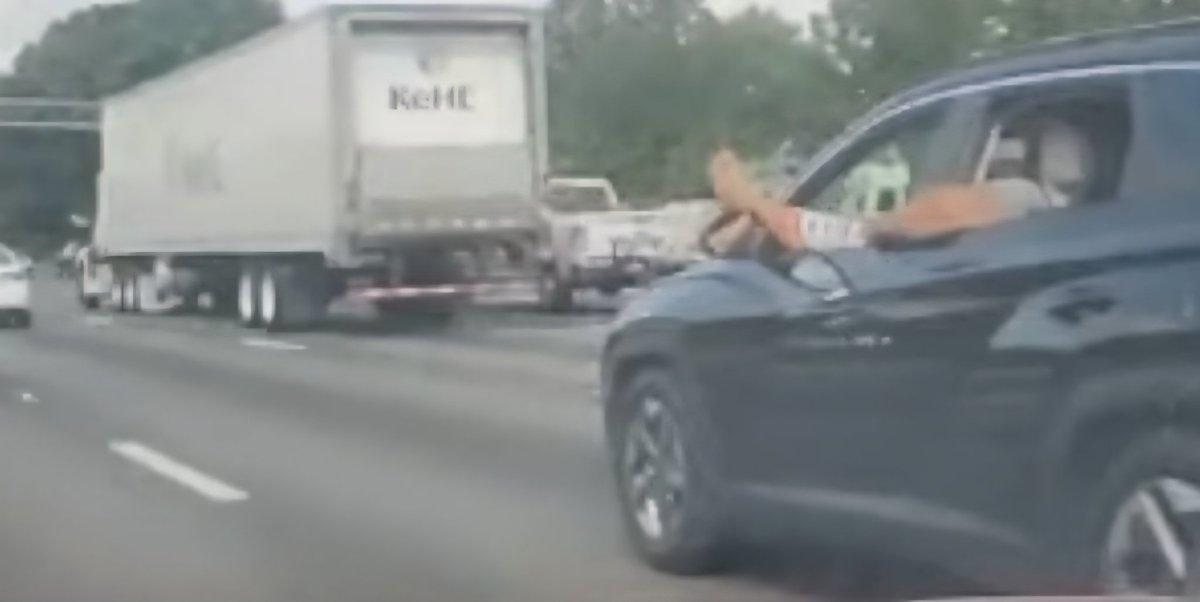 Alright, which one of yall is this driving through Atlanta right now. Fess up.