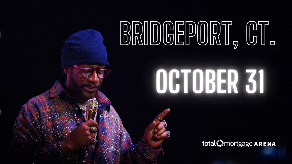 Katt Williams is bringing the Heaven on Earth Tour to Bridgeport this Halloween! 🎤🔥 Don’t miss the king of comedy live at Total Mortgage Arena on October 31. 

Tickets are on sale NOW — grab yours before they’re gone! 
🎟️ bit.ly/4jcg3GB