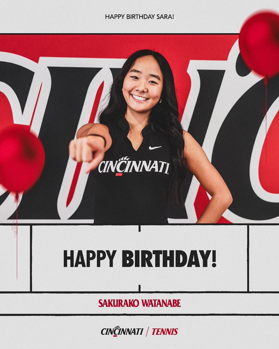 Happy Birthday Sara!! 🎉 🎂

#Bearcats | #RealDeal