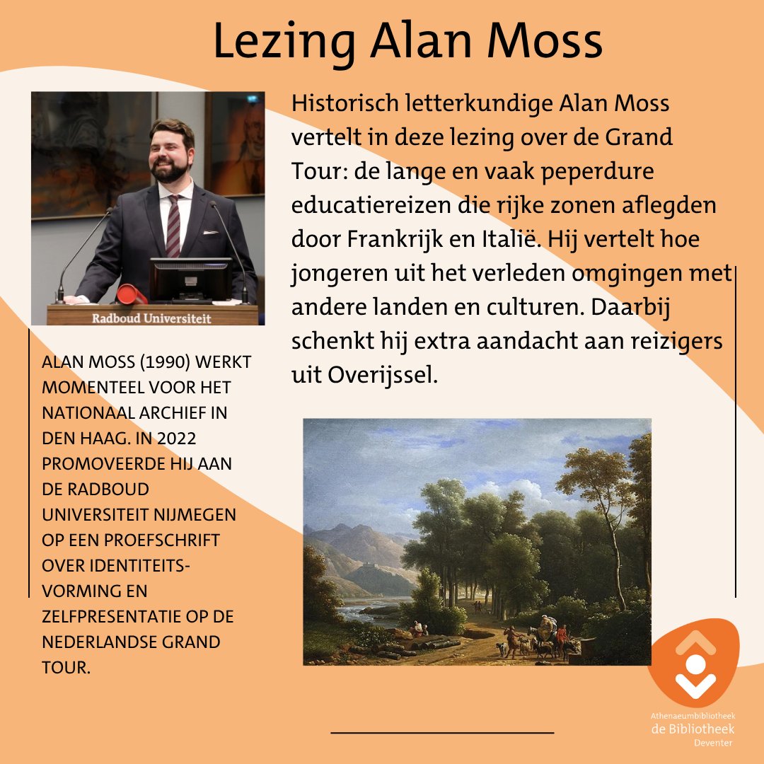 Vergeet niet je plek te reserveren! Ga hiervoor naar de website: bibliotheekdeventer.op-shop.nl/7917/lezing-ge…