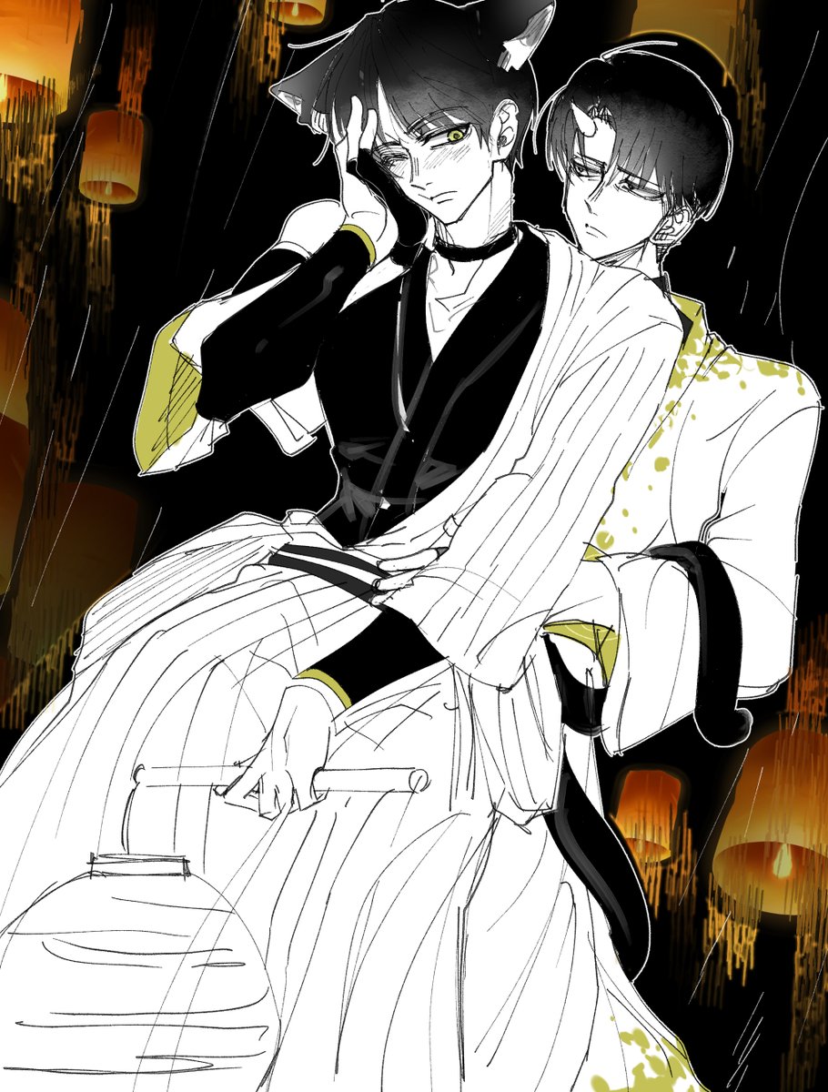 #リヴァエレ 
그 일러
