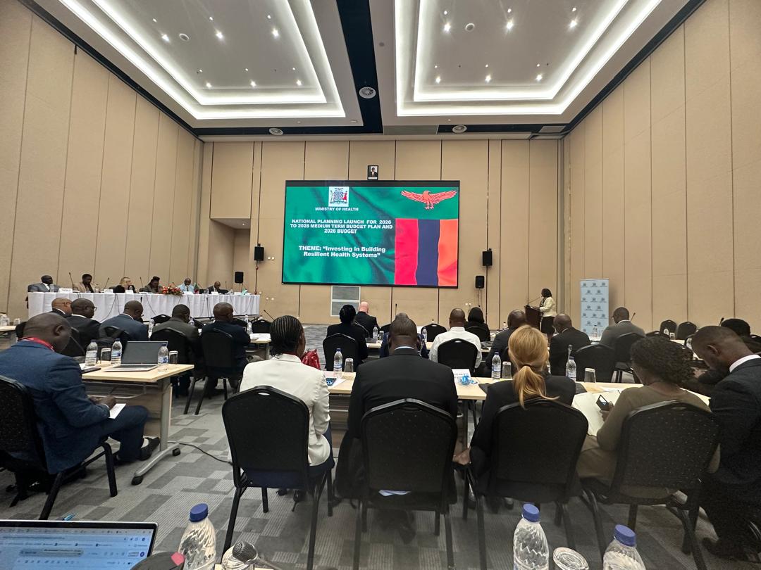 UNFPAZambia's tweet image. Today, the Health Cooperating Partners Group (HCP) Represented by the @UNFPAZambia Deputy Rep @AnnaHolmstromTZ participated in the @mohzambia National Planning Launch for 2026 to 2028 Medium Term Budget Plan & 2026 Budget Meeting.
#InvestingInBuildingResilientHealthSystems.