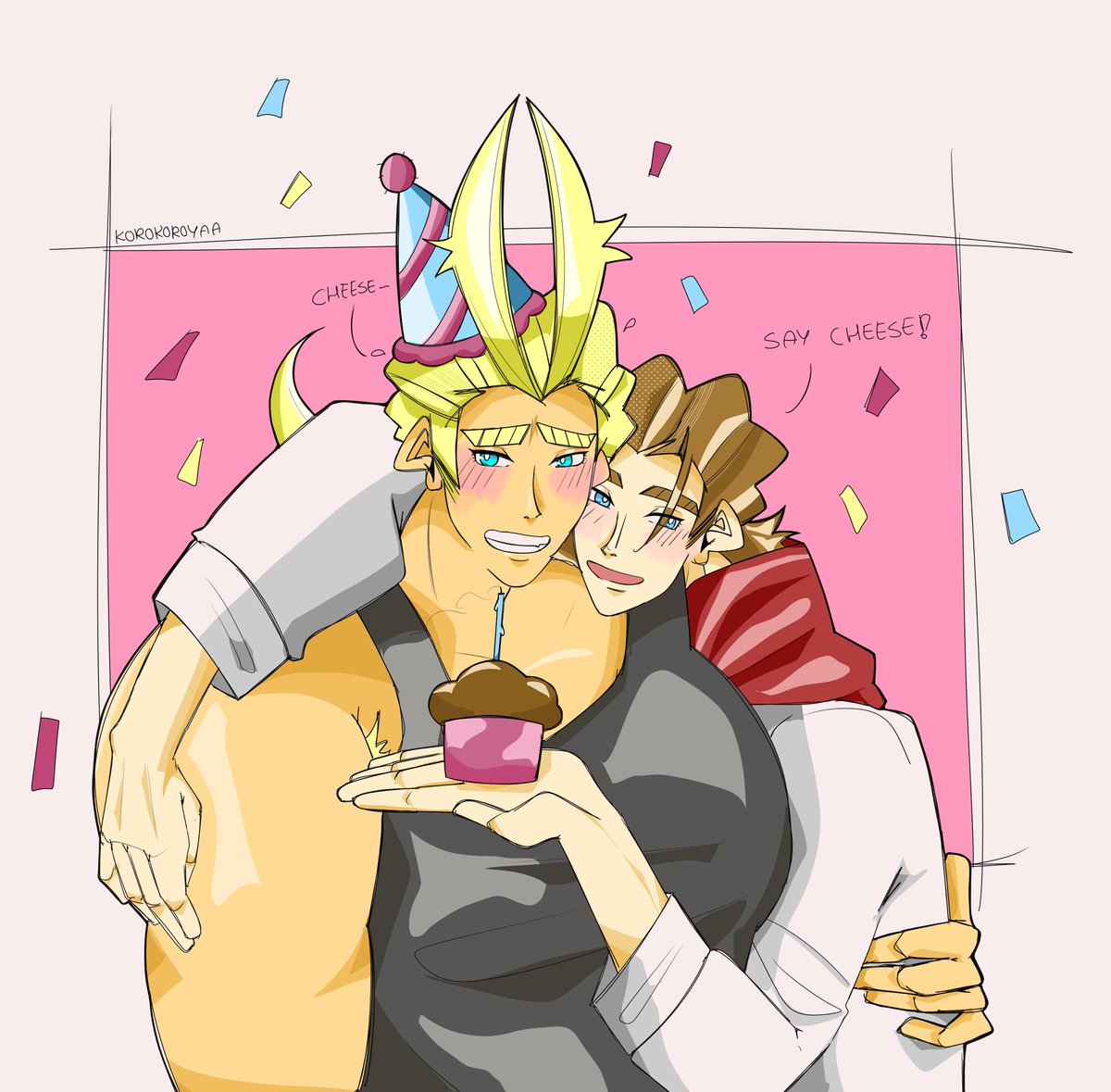 korokoroyaa2's tweet photo. Happy birthday Toshinori🥹🩷 #オールマイト生誕祭2025 #Davemight #AllMight #DavidShield https://t.co/v67QEcagcM