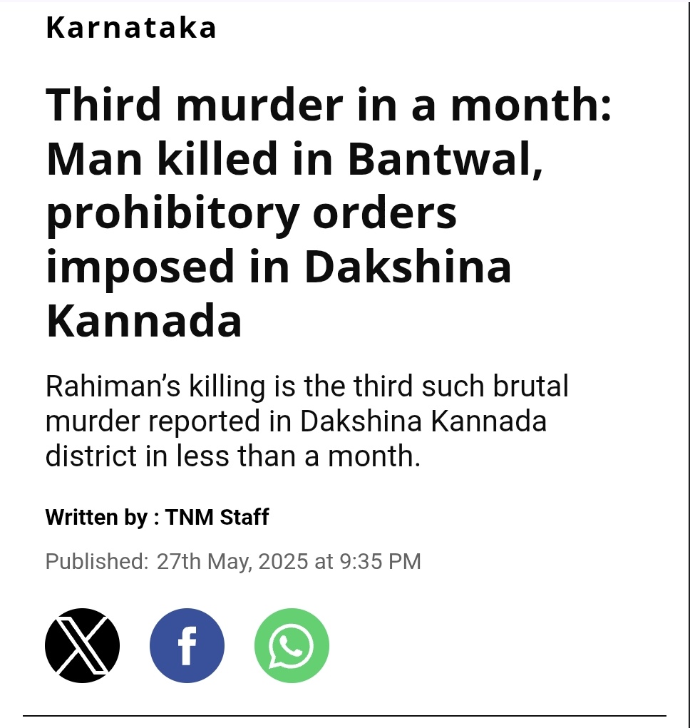 Mohammed Irshad (@shaad_bajpe) on Twitter photo Muslim community in Mangalore is paying the price for being loyal to <a href="/INCKarnataka/">Karnataka Congress</a> from decades.
Congress has again failed to deliver justice towards Muslims.
#JusticeForMangaloreMuslims #UAPAforAshrafRaheemMurderers Muslim community in Mangalore is paying the price for being loyal to <a href="/INCKarnataka/">Karnataka Congress</a> from decades.
Congress has again failed to deliver justice towards Muslims.
#JusticeForMangaloreMuslims #UAPAforAshrafRaheemMurderers
